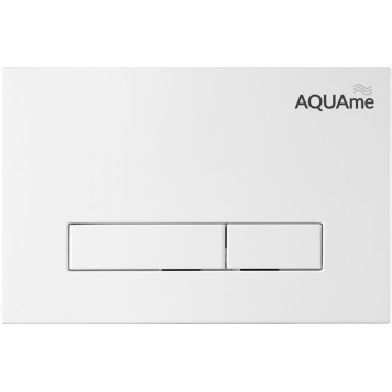 AQM4103W Панель смыва AQUAme, белый AQM4103W