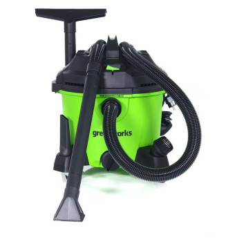 Пылесос строительный Greenworks G120WDV-6