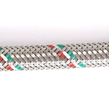 Гибкая подводка для воды UNI-FITT DN 8 ВВ 1/2 180 см оплетка из нержавеющей стали-4