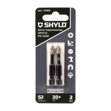 Бита SHYLD торсионная PZ2х50 (2шт.)(10180)