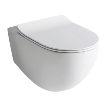 Artceram File 2.0 Унитаз подвесной 36х52см, безободковый, турбо смыв the.reel, saniglaze, цвет: белый глянцевый-1