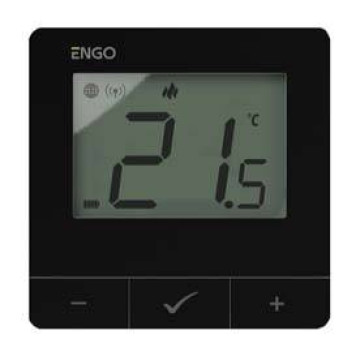 Умный терморегулятор ZigBee/868 МГц, 230В, чёрный