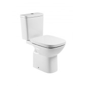 Roca Debba Square Унитаз моноблок 35x65см., с горизонтальным выпуском, цвет: белый. 7.3429.9.700.Y,  7.3419.9.100.Y