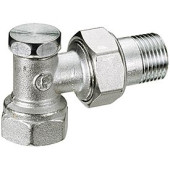 Вентили для радиаторов Клапан угловой отсечной R16D2, 3/4, хромированный GIA R16DX004
