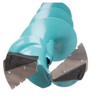 Ледобур с адаптером Makita P-81072 + Ножи P-84121-1