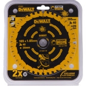 Диск пильный DeWalt твердосплавный 190х30 мм, 24 зуба CONSTRUCTION DT10304