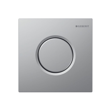 116.011.JQ.5 HyTroniс, ручной пневмопривод смываSigma 01для писсуара, Матовый хром / Легкоочищаемое покрытие 116.011.JQ.5