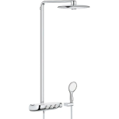 26250000 Rainshower SmartControl 360 DUO Душевая система с термостатическим смесителем для настенного монтажа, 3 режима верхнего душа, хром 26250000