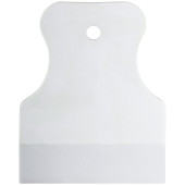 Шпатель резиновый белый 80 мм