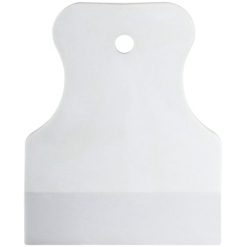 Шпатель резиновый белый 80 мм