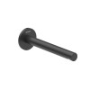 Duravit Circle Излив для ванны 20см., настенный, цвет: черный матовый. CE5240010C46