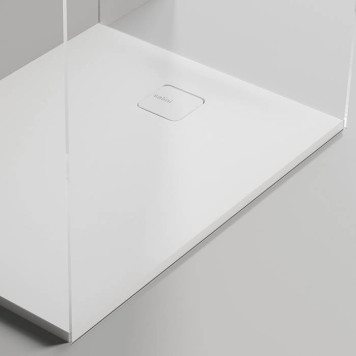 Salini Oasi Поддон 120х90х3cм, с сифоном, S-Stone, цвет: белый матовый-2