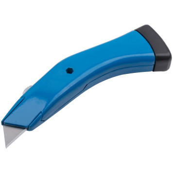 Нож для напольных покрытий усиленный Дельфин Профи, серый (в чехле)-1