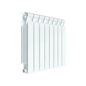 Rifar Monolit 500 8 секций, боковое подключение (белый)