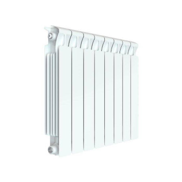 Rifar Monolit 500 8 секций, боковое подключение (белый)