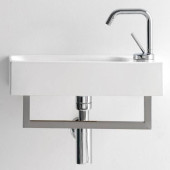 Kerasan Cento Раковина 45х25 см, 1 отв., цвет: белый. 353701R*1 Kerasan Cento Раковина 45х25 см, 1 отв., цвет: белый. 353701R*1