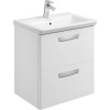 Roca The Gap Original Тумба подвесная 60x41x60см, с 2 ящиками, цвет: белый. Z.RU93.0.287.9