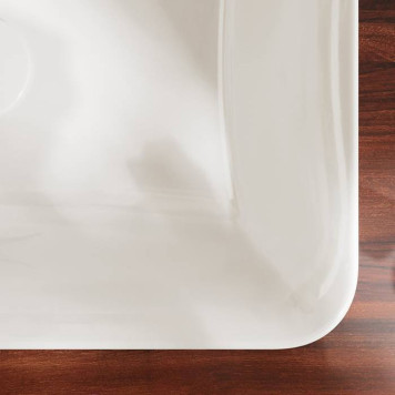 Hansgrohe Xuniva Q Раковина 55х40см., без отв., встраиваемая, с переливом, цвет: белый. 60158450-4