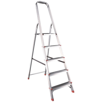 Стремянка Алюмет 5 ступеней стальная оцинкованная