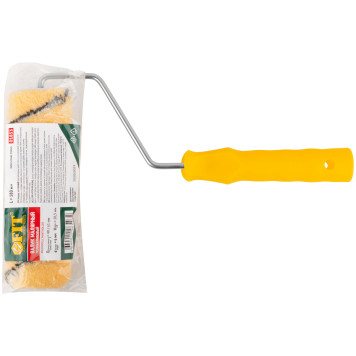 Валик полиакриловый, бежевый с черной полоской, диам. 40/61 мм; ворс 10,4 мм, 180 мм-2