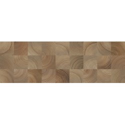 Шиен 4Д Плитка настенная декор коричневый, структура 25х75