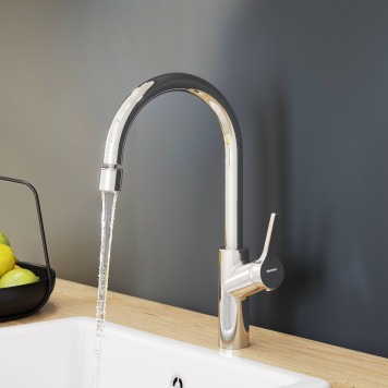 310722000 Смеситель для кухни с двухрежимным регулируемым аэратором-3