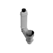 Kerasan Tribeca/Aquatech/Bentley Выпуск с переливом CLOU, цвет: хром. 753001