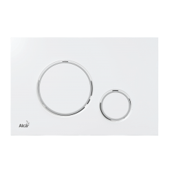 Кнопка управления для скрытых систем инсталляции, арт.M770, белый/хром-глянец, арт. M770