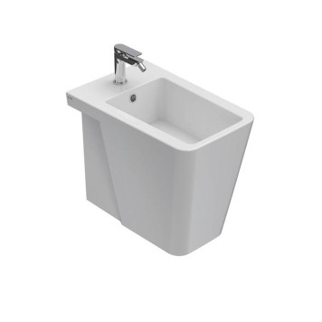 Globo Incantho Биде напольное 54x35х44 см, с 1 отв., цвет: белый. FI012BI, IN009 BI*1