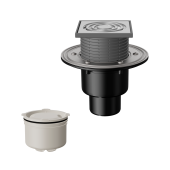 Трап с нержавеющей решеткой Fachmann T 310.1 SHsP 04.054