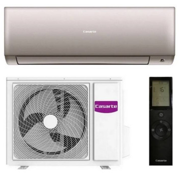 CAS35CX1/R3-G / 1U35CX1/R3, Сплит-система, Casarte, ELETTO, inverter, цвет шампань матовый