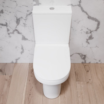 DX35C8600SC Унитаз-компакт безободковый, с сиденьем микролифт-3