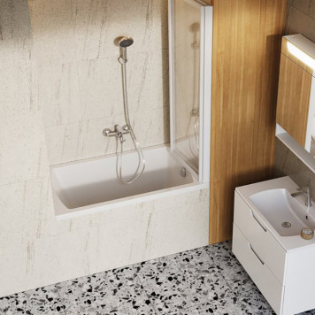 Ravak Classic II Ванна 170х70см, встраиваемая, цвет: белый. CC51000000-3