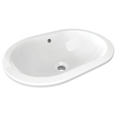 Ideal Standard Connect Раковина 55x38см., встраиваемая снизу, без отв., цвет: белый. E504801