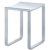 14982010038 PLAN Табурет, подходит также для душевой зоны, нагрузка: 100 kg, хром/светло-серый (RAL 7035) 14982010038