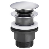 Kludi 1042605-00 Донный клапан PushOpen, для раковин с переливом 104260500