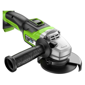 Машина шлифовальная угловая аккумуляторная Greenworks GD24AG (без АКБ и ЗУ)-7