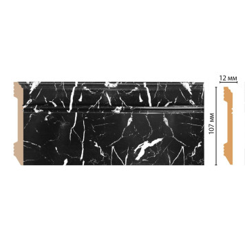 Плинтус напольный DECOMASTER D105-78ДМ (107*12*2400мм)-1