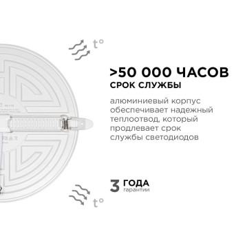 Встраиваемый светильник Apeyron Electrics 06-110-11