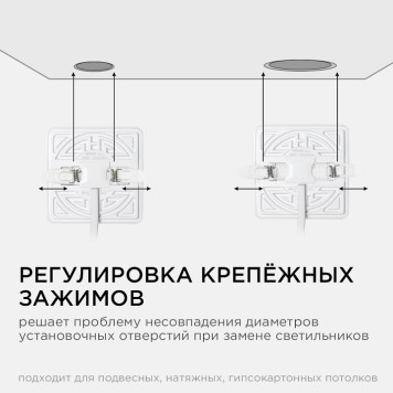 Встраиваемый светильник Apeyron Electrics 06-112-5