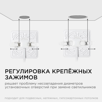 Встраиваемый светильник Apeyron Electrics 06-113-4
