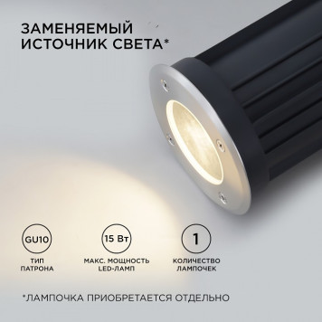 Встраиваемый в дорогу светильник Apeyron Electrics 11-133-2