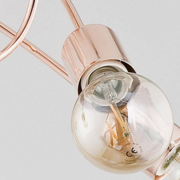 Люстра на штанге Alfa Tango Copper 24325-1