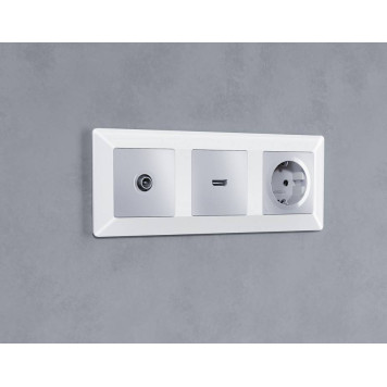 Рамка на 3 поста Ambrella Volt Line AF110103-1
