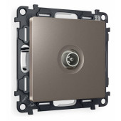 ТВ-розетка проходная без рамки Ambrella Volt Quant MA643030