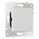 Выключатель перекрестный одноклавишный без рамки Arte Milano 203 203.34-1.white