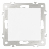 Выключатель проходной одноклавишный без рамки Arte Milano 206 206.32-1.white