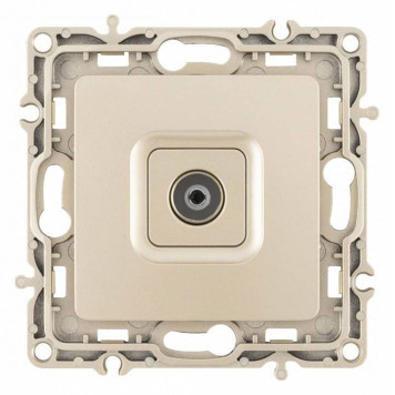 ТВ-розетка без рамки Arte Milano am-217 217.43-1.shampan