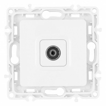 ТВ-розетка без рамки Arte Milano am-217 217.43-1.white