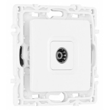 ТВ-розетка без рамки Arte Milano am-217 217.43-1.white-2